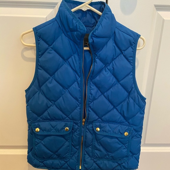 J. Crew Jackets & Blazers - J. Crew women’s blue vest